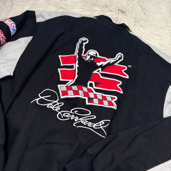 Nascar Other - Vintage 90's NASCAR Men's L Dale Earnhardt The Intimidator Racing Jacket